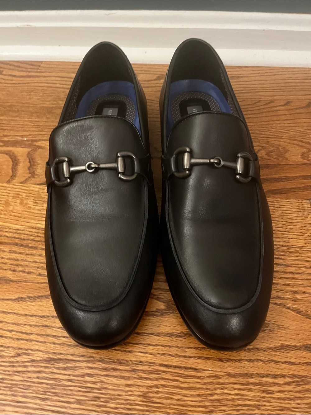 Vince Camuto Mens Axyl Black Loafer Casual / Dress Black size 11.5 NWOT